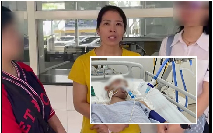 Vụ nam sinh lớp 8 bị đánh chấn thương sọ não: Người mẹ xin ngừng nhận hỗ trợ Ảnh 2