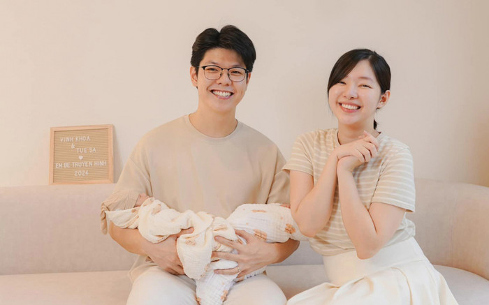 Tiết lộ tên con, TikToker Gia đình Truyền hình nhận được bão like vì tên quá hay Ảnh 2