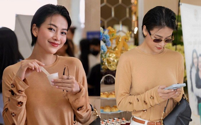 Đẳng cấp như Hoa hậu Phương Khánh: Diện đồ đơn giản vẫn sang nhất nhì sự kiện Ảnh 2