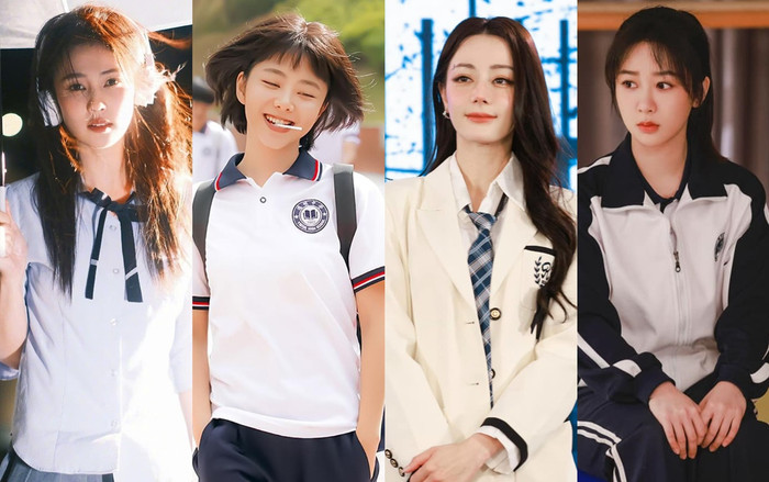 Mỹ nhân hoa ngữ diện đồng phục học sinh: Nhiệt Ba áp đảo Bạch Lộc, liệu có vượt mặt Đàm Tùng Vận? Ảnh 2