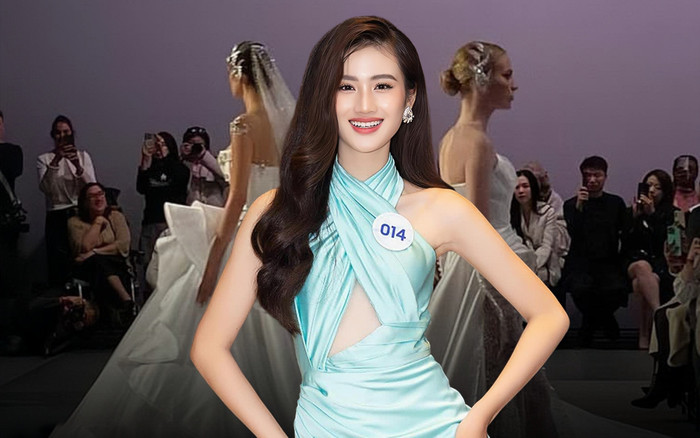 Chưa thi Miss World, Hoa hậu Ý Nhi đã được netizen đề xuất Evening Gown Ảnh 2