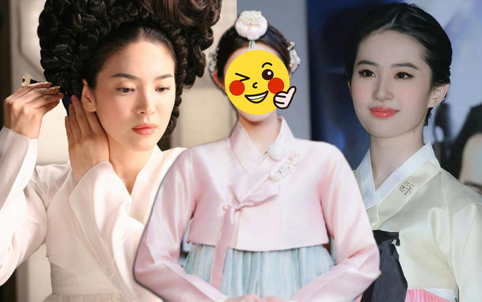Bạn gái La Vân Hi diện Hanbok đỉnh thế nào mà được so với Lưu Diệc Phi – Song Hye Kyo? Ảnh 2
