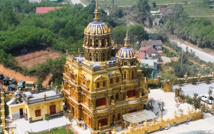 Cận cảnh bên trong tòa lâu đài 100 tỷ của 'đại gia đồng nát' ở Nghệ An Ảnh 2