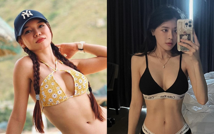 Vẻ đẹp nóng bỏng của Yến Xuân và bạn gái Văn Thanh Ảnh 2