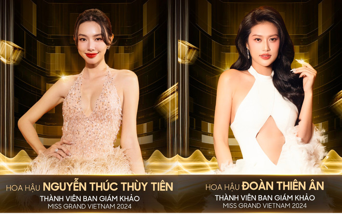 Hiệu ứng đối lập khi Thùy Tiên - Thiên Ân chấm thi Miss Grand Vietnam 2024 Ảnh 2
