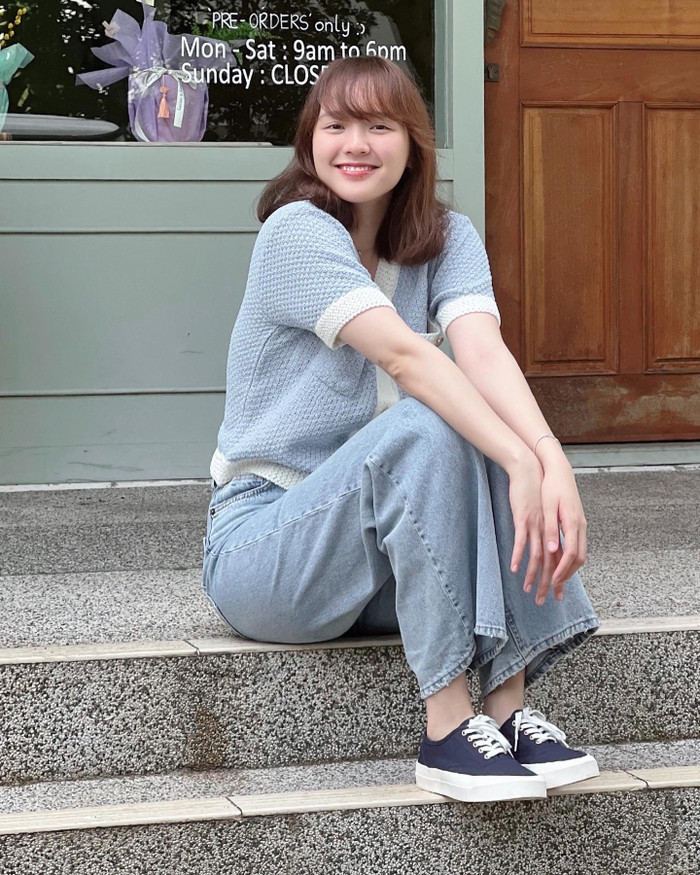 Nhan sắc của Hải Tú ngày càng thăng hạng rõ rệt khi trở thành diễn viên độc quyền của công ty do Sơn Tùng M-TP quản lý. Ảnh: FBNV