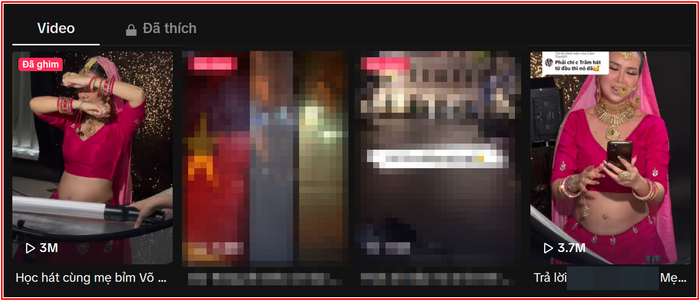 Đoạn clip hậu trường hát nhạc Ấn Độ của Võ Hạ Trâm thu về hàng triệu lượt xem. 