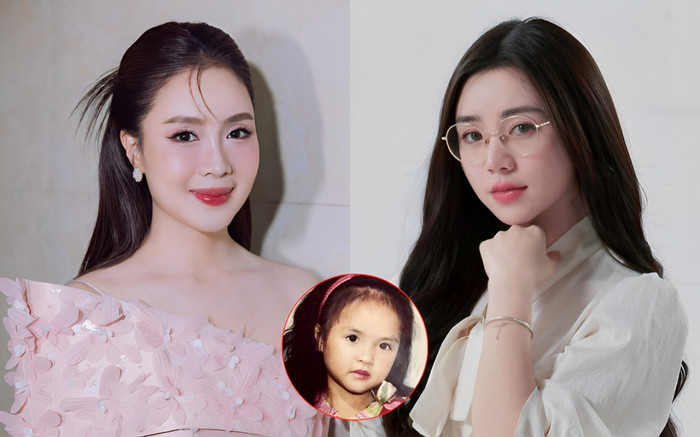 Ảnh ngày bé của dàn mỹ nhân VFC: Thu Quỳnh - Quỳnh Kool xinh như búp bê, 'trùm cuối' gây bão Ảnh 2