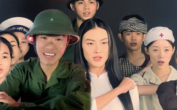 Kim Duyên bắt trend 'Khát vọng tuổi trẻ', giả nam khiến fan suýt không nhận ra Ảnh 2