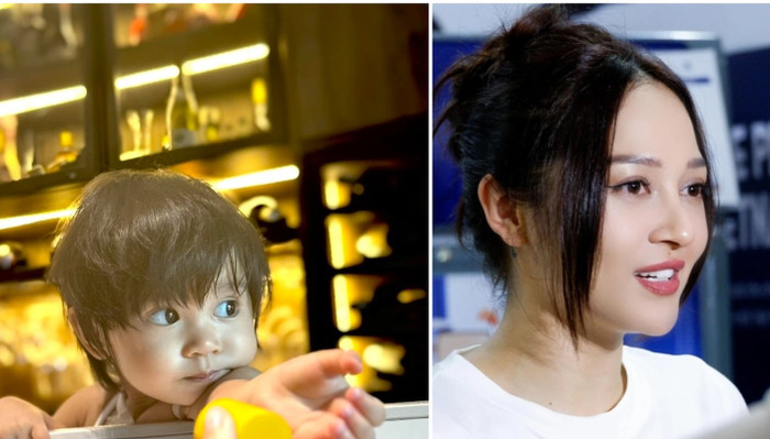 Bảo Anh và con gái Misumi.