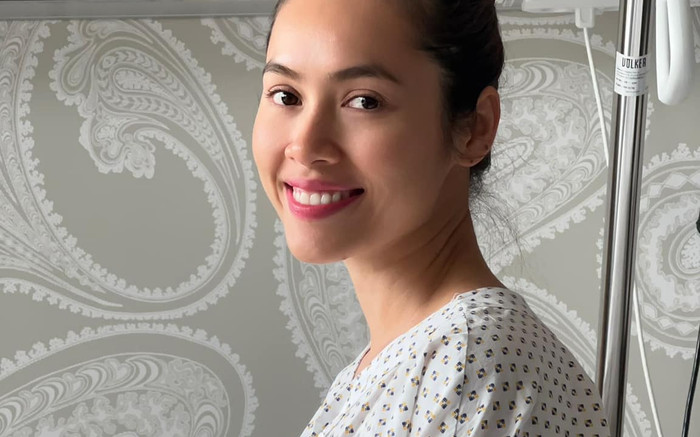 Á hậu đình đám sinh con ở nước ngoài, ngập tràn hạnh phúc khi làm mẹ Ảnh 2