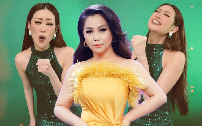 Hoa hậu Khánh Vân quằn quại hát nhạc của Minh Tuyết, ai nghe xong cũng 'than trời' Ảnh 2
