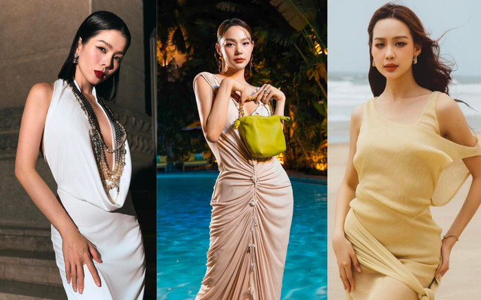 Đẹp khen - Xấu chê: Lệ Quyên - Minh Hằng diện váy khoét sâu vòng 1 Ảnh 2