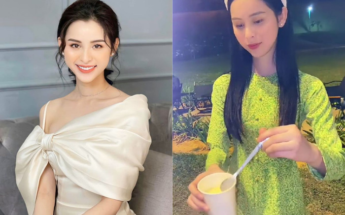 Bắt gặp nàng Á hậu bán sữa đậu nành ở Đà Lạt Ảnh 2