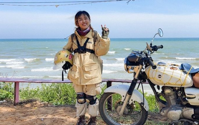 Cô gái 1m5 phượt xuyên Việt tiết kiệm tiền triệu nhờ tuyệt chiêu ăn ngủ nhờ Ảnh 2