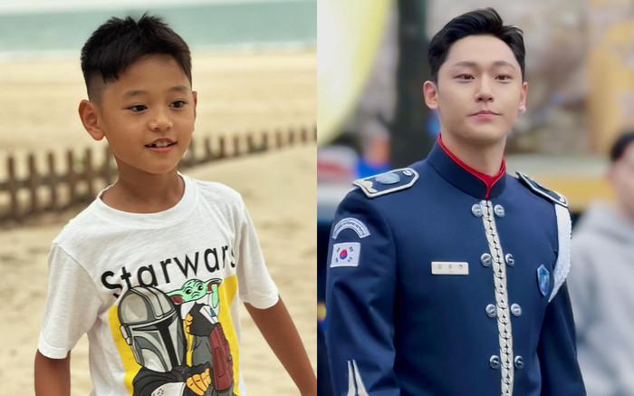 Con trai lớn nhà Trà My Idol được khen giống phiên bản nhí của Lee Do Hyun Ảnh 2