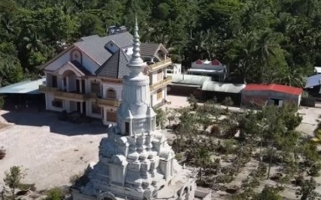 Trúng độc đắc 320 tỷ đồng, người đàn ông Vĩnh Long liền xây toà biệt thự nguy nga Ảnh 2