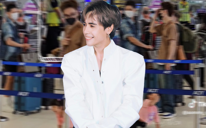 Quang Hùng MasterD 'bất lực' trước hành động của fan nhí ngay tại sân bay Ảnh 2