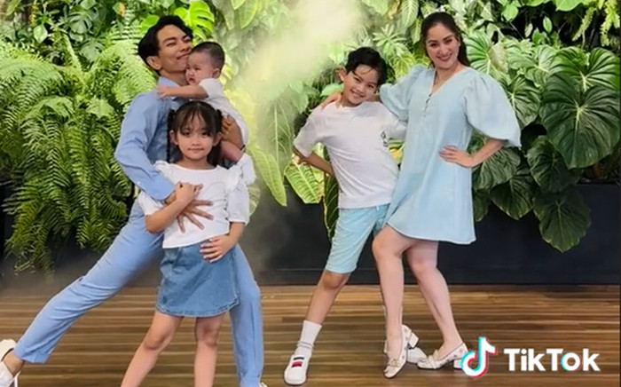 Gia đình Khánh Thi-Phan Hiển cùng nhau khiêu vũ, con gái út Lisa liệu có hợp tác? Ảnh 2