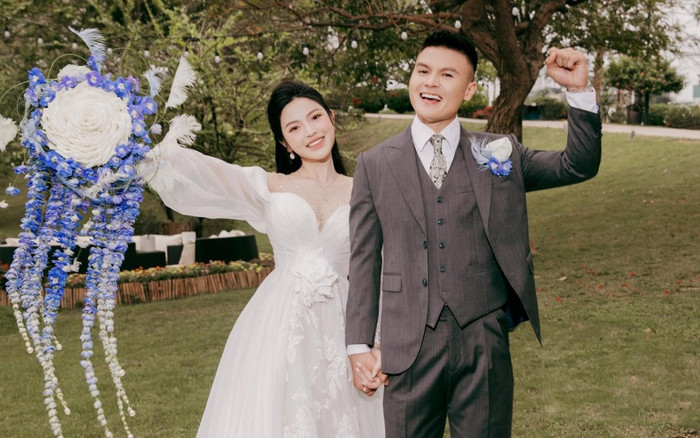 Chu Thanh Huyền lên tiếng về bó hoa cưới độc lạ Ảnh 2