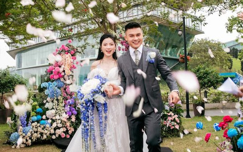 Thông báo tin vui 'đón bé rồng', Quang Hải - Chu Thanh Huyền bị soi sai lỗi chính tả cơ bản Ảnh 2