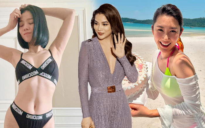 Showbiz 7/4: Trương Ngọc Ánh lẻ bóng tại sự kiện, Lệ Quyên - Thúy Ngân mặc bikini nhỏ xíu đón tuổi mới Ảnh 2