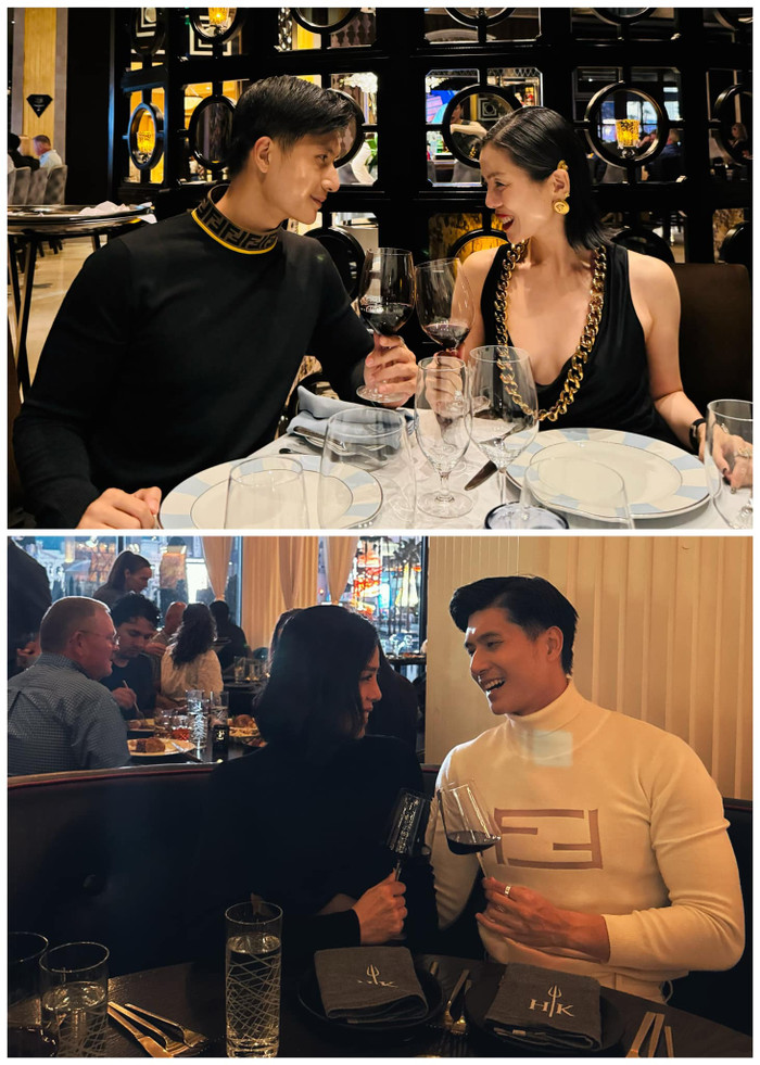 4 năm yêu nhau, Lâm Bảo Châu thường rủ Lệ Quyên chụp kiểu ảnh này nhân ngày sinh nhật của cô.