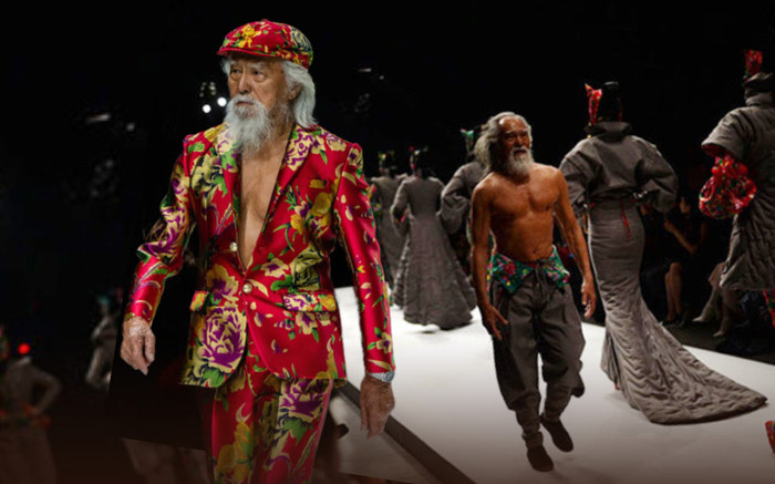 Mẫu nam 88 tuổi vẫn tự tin khoe hình thể trên sàn runway Ảnh 2