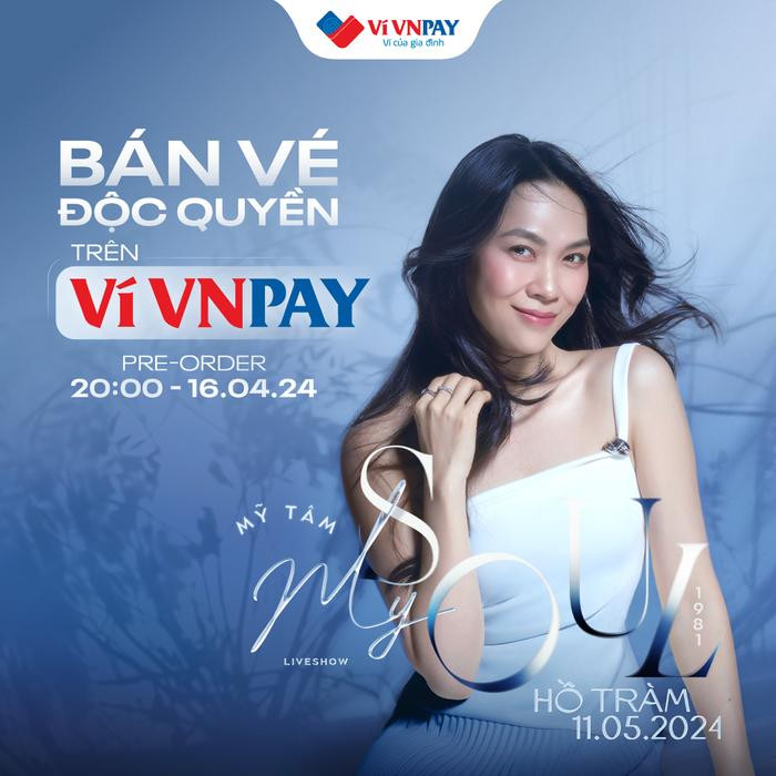 CHÍNH THỨC: Ví VNPAY là đơn vị độc quyền bán vé liveshow MY SOUL 1981 của Mỹ Tâm Ảnh 1