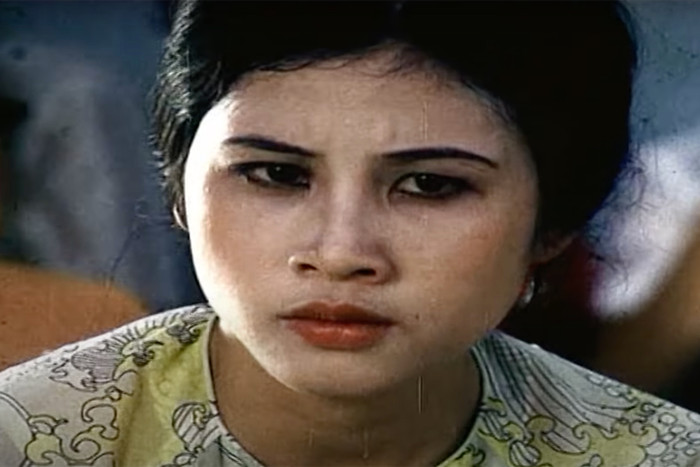 Thúy An - người tình của Thương Tín trong phim Biệt động Sài Gòn gây ấn tượng với gương mặt sắc sảo, quyến rũ.