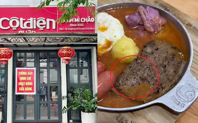 Vụ giòi bò lúc nhúc trong pate: Đình chỉ vĩnh viễn hoạt động quán Ảnh 2