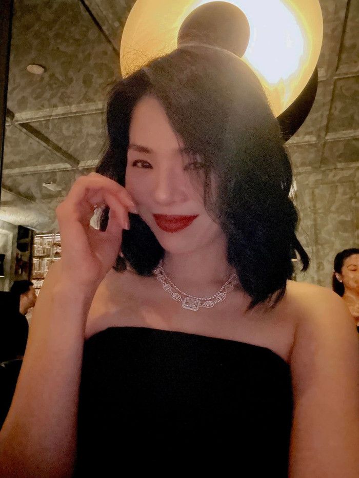 Nhan sắc của Lệ Quyên ngày càng thăng hạng rõ rệt. Ảnh: FBNV