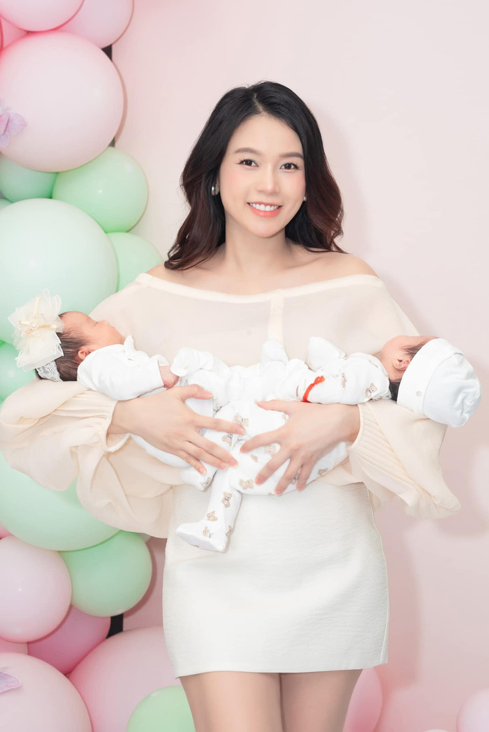 Sam từng bắt hoa cưới của Diệu Nhi trước khi tuyên bố loạt tin vui bao gồm được cầu hôn, đăng ký kết hôn, mang bầu, sinh con. Ảnh: FBNV