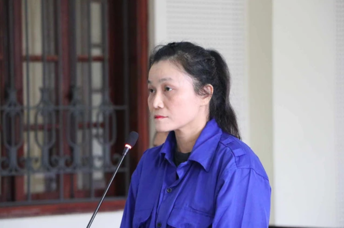 Bị cáo Thường tại phiên tòa. Ảnh: Người Lao Động