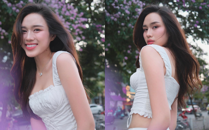 Nhan sắc tựa nàng thơ của Đỗ Thị Hà chiếm sóng mạng xã hội Ảnh 2