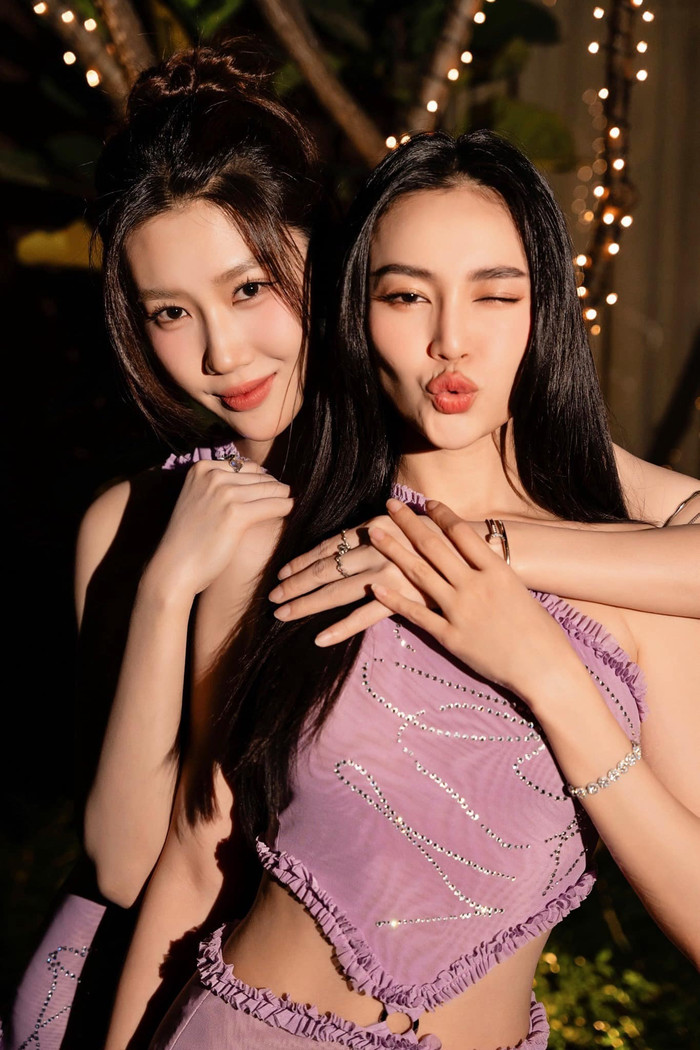 Thúy Ngân từng vướng tin đồn can thiệp 'dao kéo' bởi phần cằm khác lạ, cô đã lên tiếng đính chính ngay lập tức về thông tin này. Ảnh: FBNV