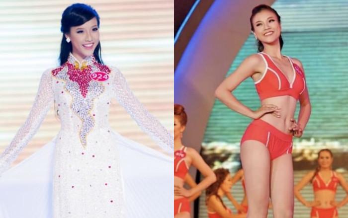 Hoàng Oanh từng tham gia khá nhiều cuộc thi nhan sắc.