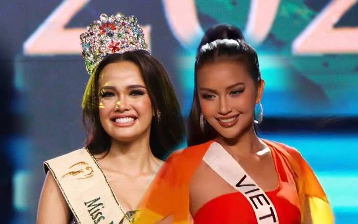 'Bản sao' Ngọc Châu đăng quang Hoa hậu Trái Đất Philippines 2024 Ảnh 2