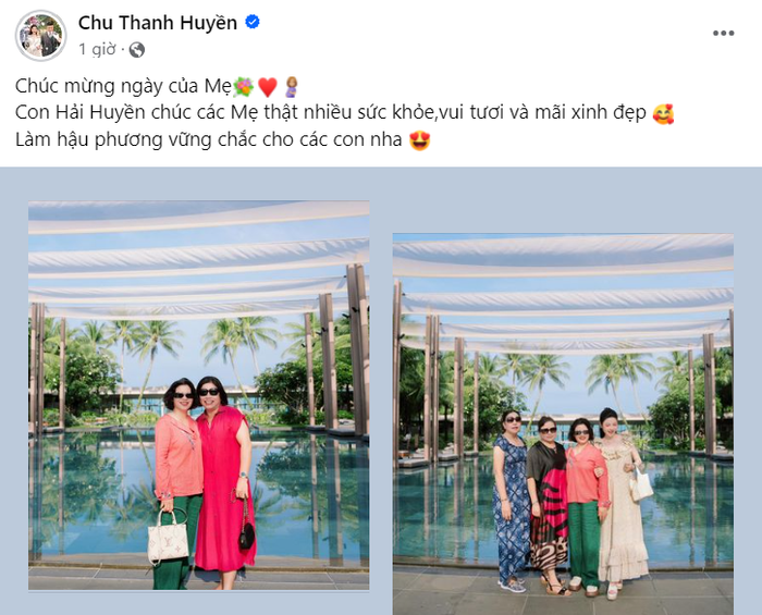 Mẹ ruột và mẹ vợ Quang Hải hội ngộ trong ngày đặc biệt.