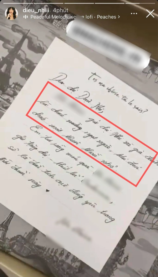 Diệu Nhi từng đăng chiếc thiệp 'lộ hint' có con?