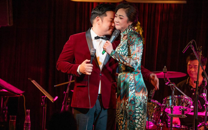 Khán giả hỏi khi nào cưới nhau, Quang Lê và Hà Thanh Xuân nói gì? Ảnh 2