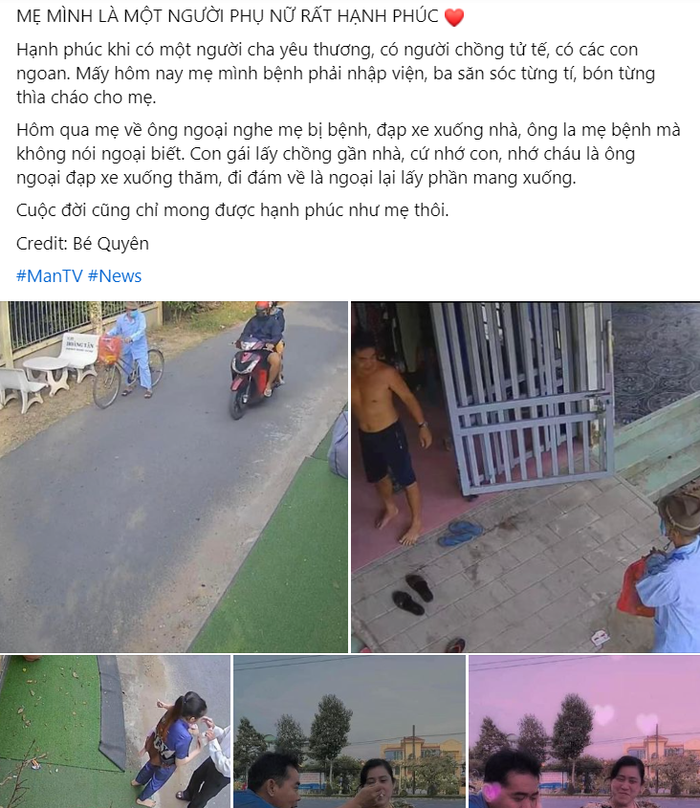 Bài đăng của cô gái trẻ trên mạng xã hội nhận được nhiều sự quan tâm của cộng đồng mạng. Nguồn: Bé Quyên