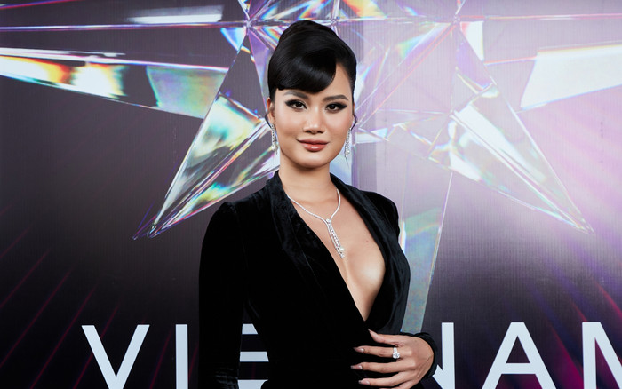 Khí chất của Hương Ly trên thảm đỏ khi trở thành GĐQG Miss Universe Vietnam Ảnh 2