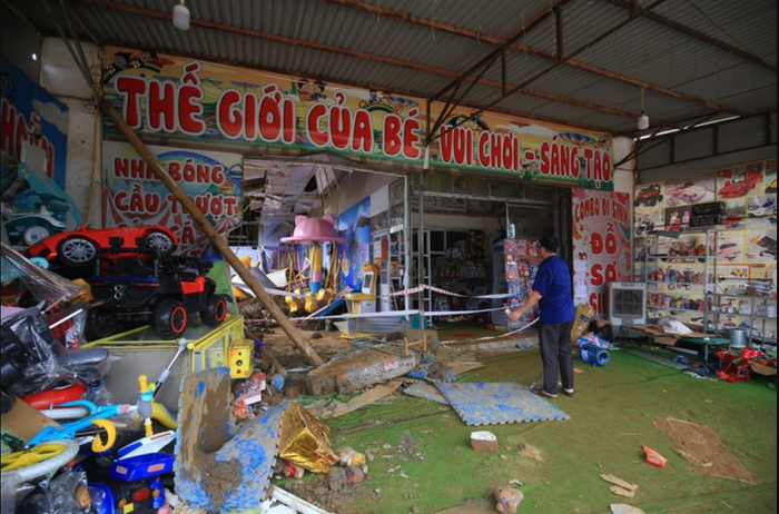 Hiện trường sự việc khiến ai nấy đều xót xa.