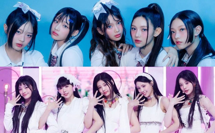 ILLIT liên tục bị cáo buộc bắt chước NewJeans. 