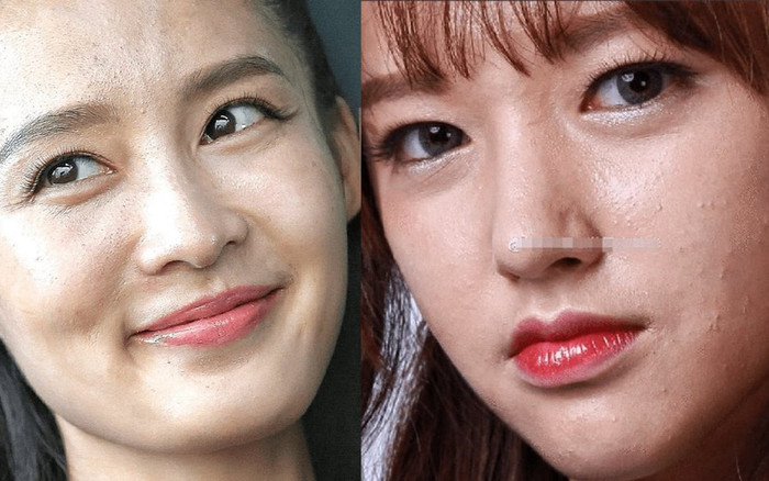 Dương Mịch, Triệu Lệ Dĩnh, Địch Lệ Nhiệt Ba lộ rõ mặt nhăn nheo, chảy xệ khi không xài filter Ảnh 2