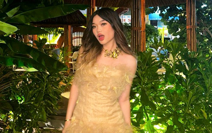 Sắc vóc nóng bỏng, lai Tây của con gái Mỹ Lệ ở tuổi 18 Ảnh 2