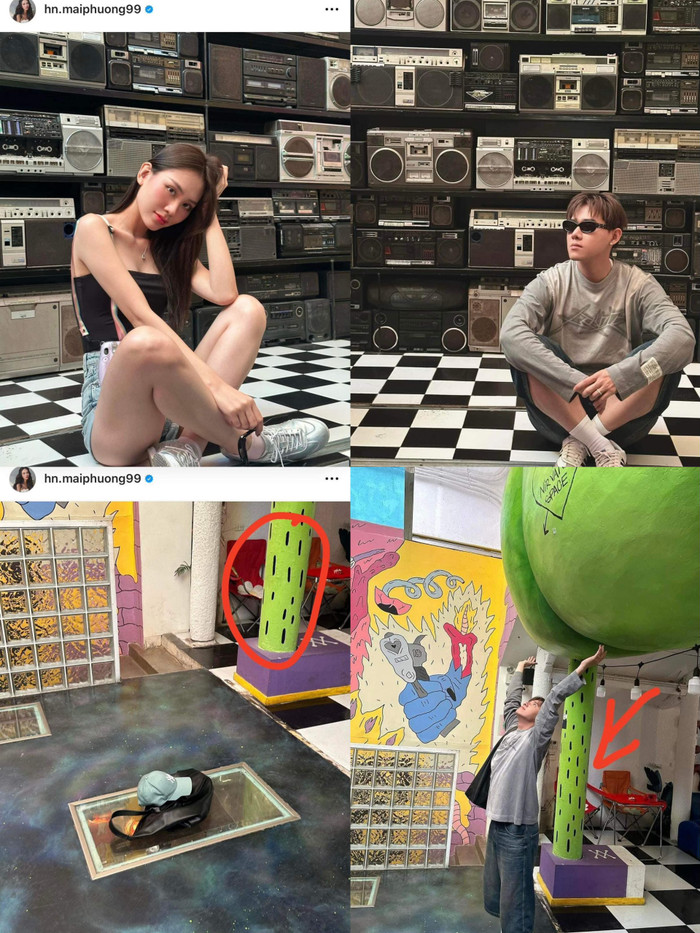Hoa hậu Mai Phương bị nghi hẹn hò, chụp hình tại cùng một địa điểm với nam stylist kiêm người mẫu điển trai.