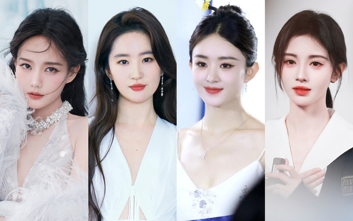 Dàn mỹ nhân Cbiz đọ góc nghiêng thần thánh: Lưu Diệc Phi kém sắc nhất, Triệu Lệ Dĩnh vẫn thua nữ thần này Ảnh 2