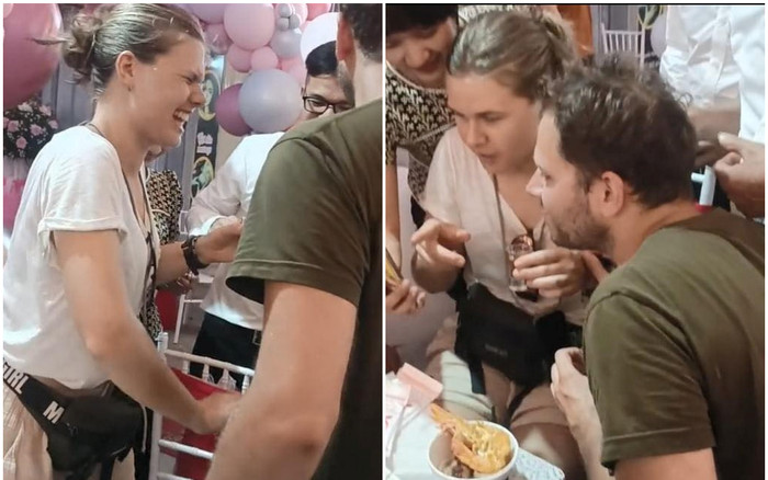 Lạc đường ở Ninh Bình, khách Tây được mời vào ăn đám cưới Ảnh 2